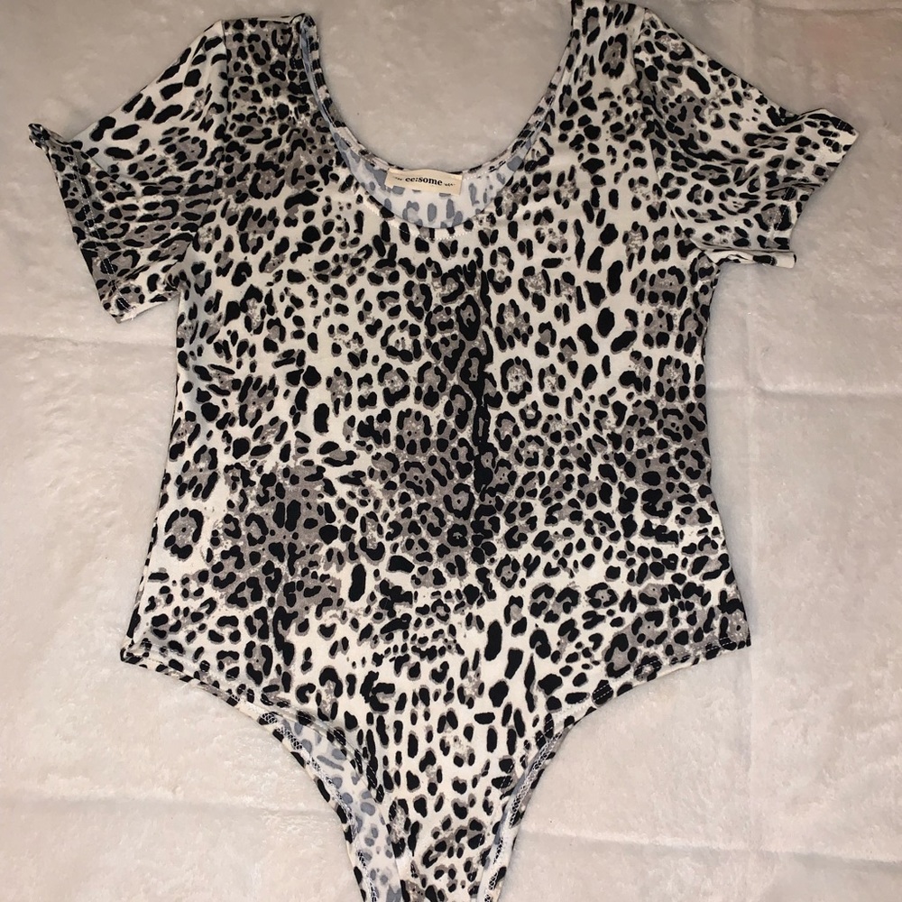 Leopard Animal Print Bodysuit